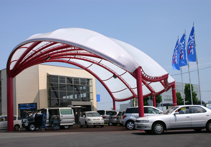 How to select a roof or exterior wall for membrane-structured buildings